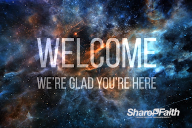 Star Constellations Welcome Motion Loop