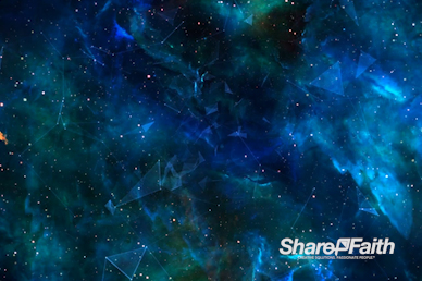 Space Galaxy Worship Video Background