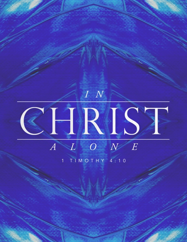 In Christ Alone Church Flyer Template