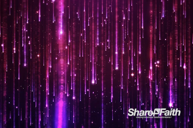 Falling Stars Worship Church Video Background