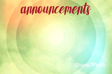 We Are Thankful Fall Announcements Motion Graphic