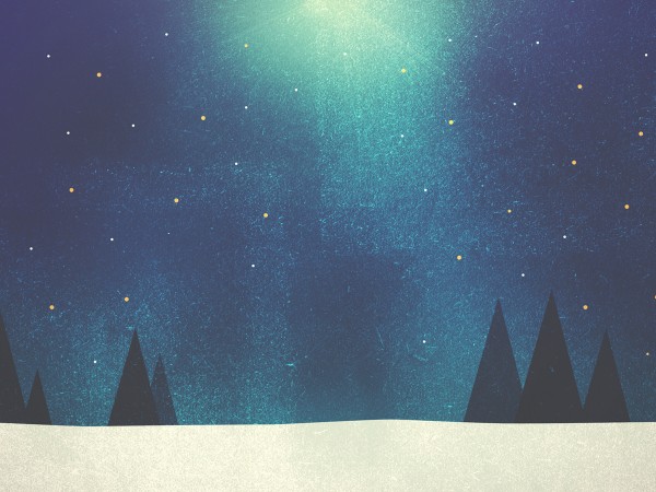 Merry Christmas Tree Worship Background