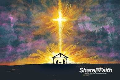 A Child Is Born Worship Motion Graphic