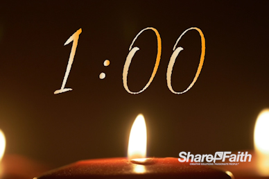 Silent Night Countdown Timer