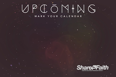 Pray Without Ceasing Announcements Video Loop