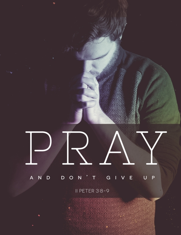 Pray Without Ceasing Church Flyer