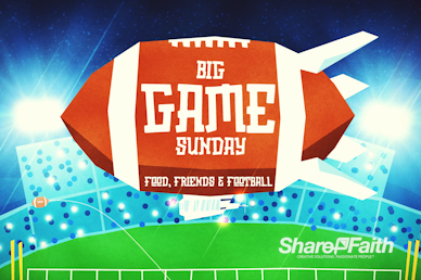 Super Sunday Big Game Motion Graphic