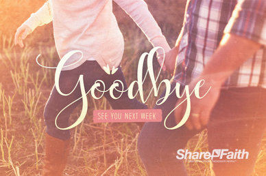Love Story Song of Solomon Goodbye Church Motion Graphic