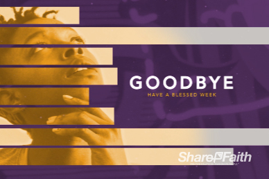 Black History Month Goodbye Bumper Video