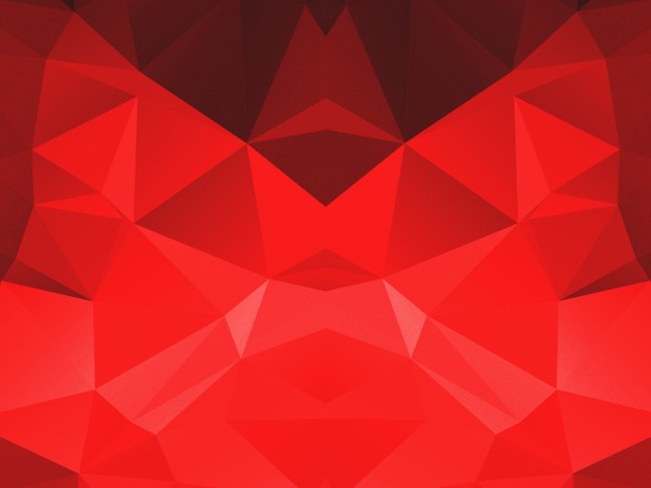 Red Polygon Church Worship Background