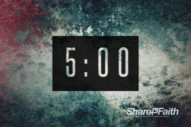 Trusting God Church Countdown Timer