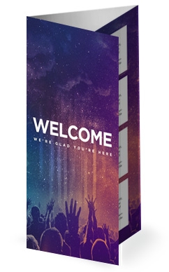 Be Lifted High Church Trifold Bulletin