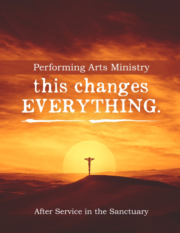 This Changes Everything Sermon Series Flyer
