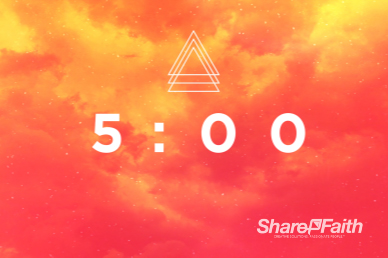 Easter Sunday Service Church Countdown Video
