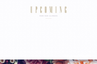 Easter Flower Announcements Video Loop
