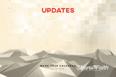 God Is Our Refuge And Strength Announcements Motion Graphic