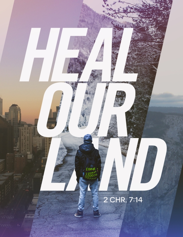Heal Our Land Church Flyer