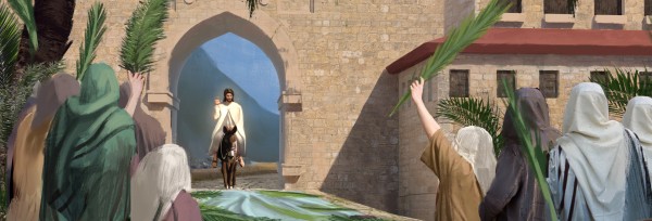 Palm Sunday Hosanna In The Highest Website Graphic