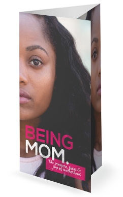 Being Mom Mother's Day Church Trifold Bulletin