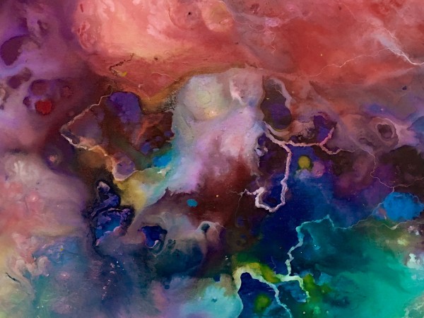 Oil Painting Pentecost Worship Background