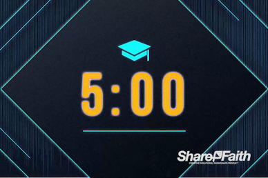 Graduation Sunday Church Countdown Video