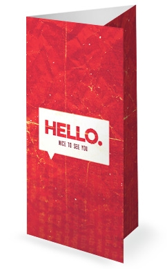 Jesus Said What Tri Fold Bulletin Cover Template