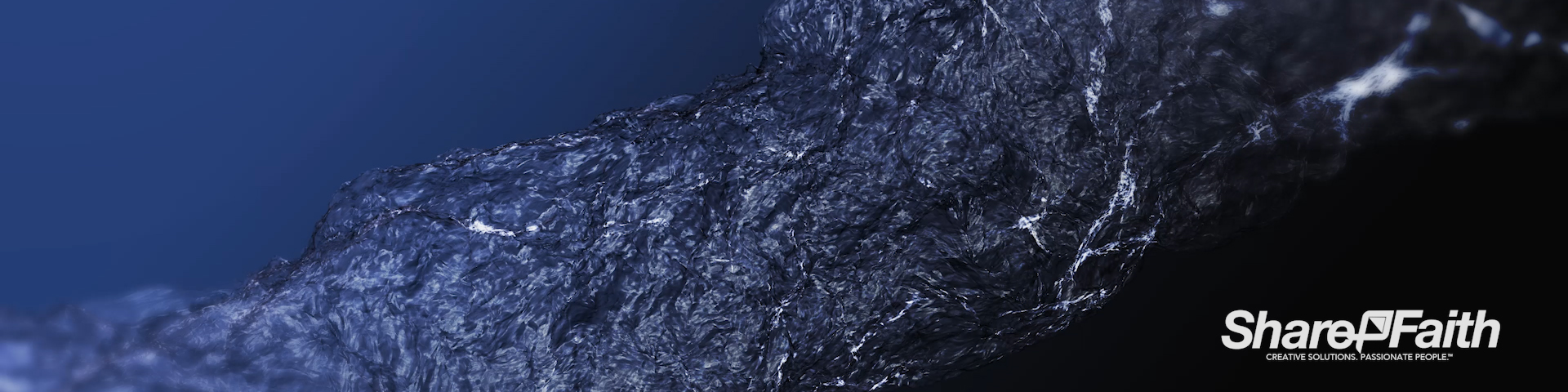 Jet Stream Multi Screen Water Motion Background