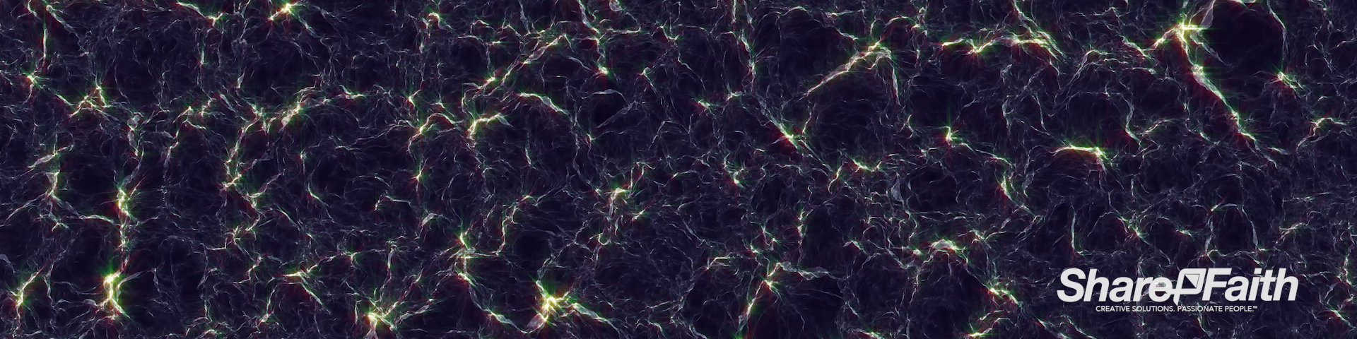 Electric Current Multi Screen Water Motion Background