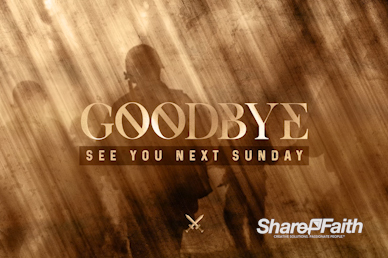 Spiritual Battle Goodbye Motion Graphic