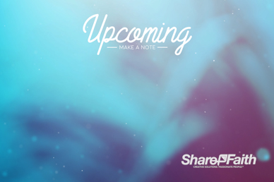 Church Bible Study Announcements Motion Graphic
