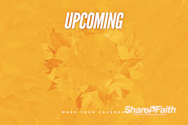 Church Fall Kickoff Announcements Motion Graphic