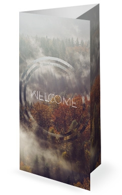Made to Worship Church Tri Fold Bulletin Cover Template