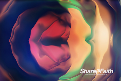 Paint Waves Abstract Background Video