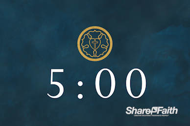 Reformation Sunday Church Countdown Timer