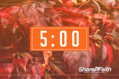 Thankful to God Church Countdown Timer
