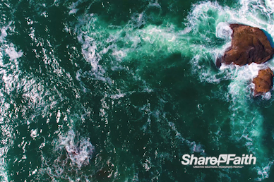 Ocean Waters Nature Background Video
