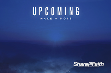 Peace Of Mind Announcements Motion Graphic