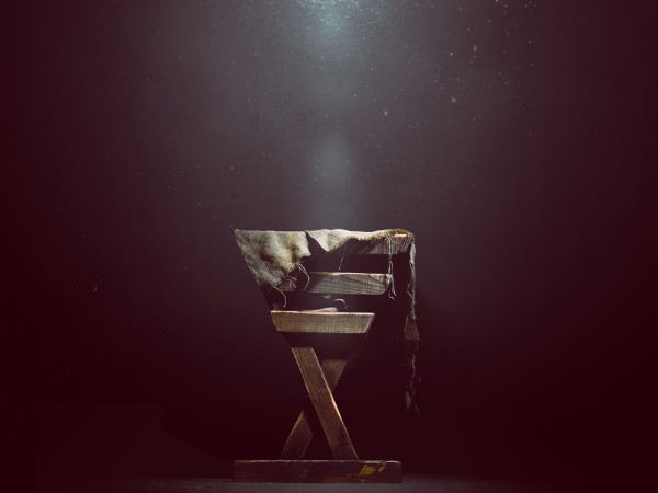 Manger Of Jesus Christmas Worship Background