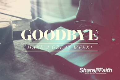 Prayer And Fasting Goodbye Video Loop