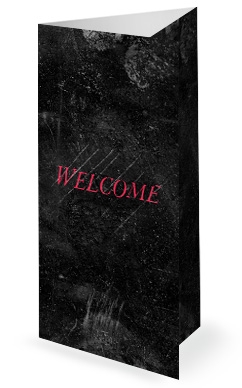 Seven Deadly Sins Church Tri Fold Bulletin Template