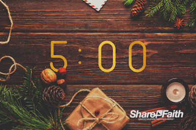 Church Christmas Party Countdown Video