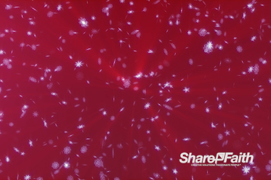 Shining Christmas Snowflake Worship Video