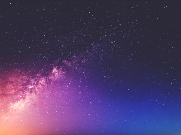 Galaxy Night Worship Background