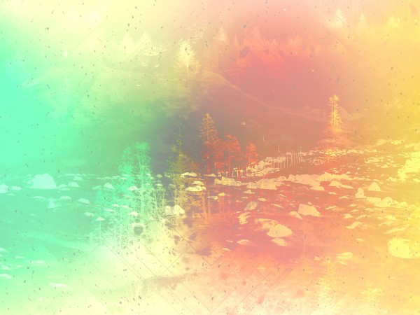 Winter Retreat Church Background Image