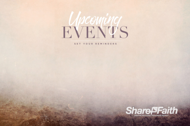 Jehovah Jireh The Lord Provides Announcement Motion Graphic