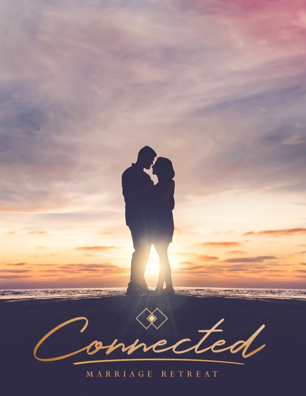 Connected Marriage Retreat Church Flyer