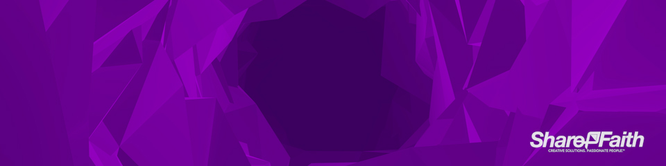 Polygon Tunnel Triple Wide Motion Background
