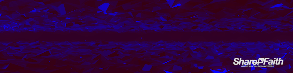 Polygon Crystal Multi Screen Video Background