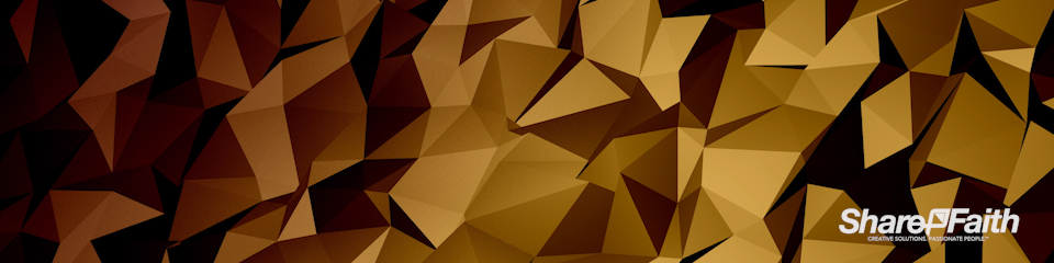 Shifting Polygon Triple Wide Motion Background