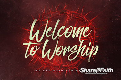 Good Friday Church Service Welcome Video